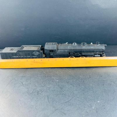 LOT 740: American Flyer Reading Line Locomotive and Tinder S-Gage