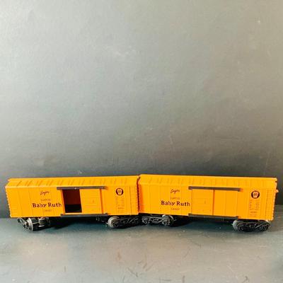 LOT 745: Collection of 0 / 27 Gauge Train Cars From Lionel and K-Line Including Lionel LIne Locomotive and Tinter, Branded Box Carss From...