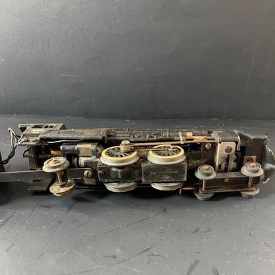 LOT 747: Vintage American Flyer S-Gauge Steam Locomotive and Tender - Reading Line