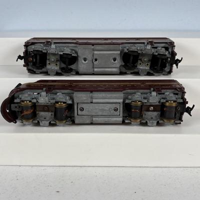 LOT 748: Athearn Genesis HO Union Pacific #2047, Pennsylvania Maroon Locomotive 9506-A and Train Car 9506-B along with Various Train Cars