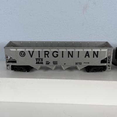 LOT 748: Athearn Genesis HO Union Pacific #2047, Pennsylvania Maroon Locomotive 9506-A and Train Car 9506-B along with Various Train Cars