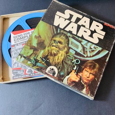 LOT 514: Vintage Super-8 Movie Clips Film Reels Including Star Wars, Sound of Music and More