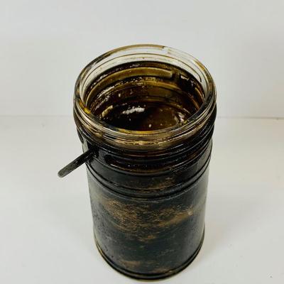 LOT 516: Vintage/Antique Glass Inkwell and Horse Head Book Ends, Ink an More