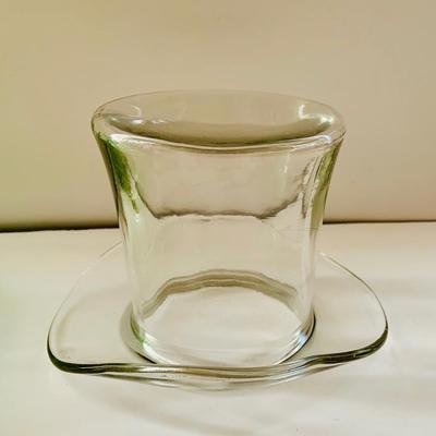 LOT 519: Beautiful Glass Collection Featuring Uranium Glass Cake Plate and Bowl with Handles, Red Glasses/Votive Candle Holders and a Top...