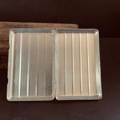 LOT 522: Vintage Durex Cigar Mold and Tin Cigar Case