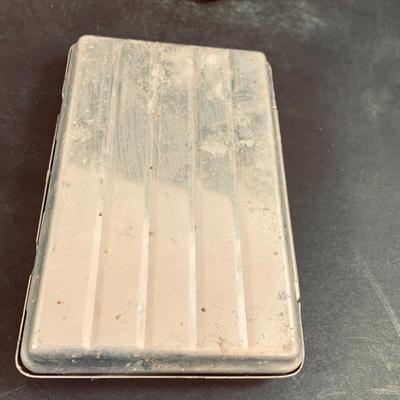 LOT 522: Vintage Durex Cigar Mold and Tin Cigar Case