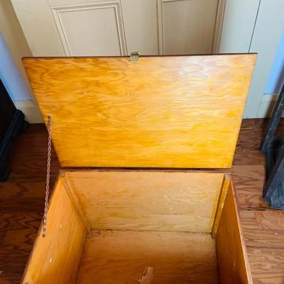 LOT:523: Assortment of Crates and Boxes Including a Dupont Blasting Caps Crate, Wooden Box and Long Crate