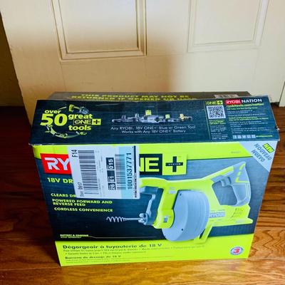 LOT524: Ryobi One Drain Auger