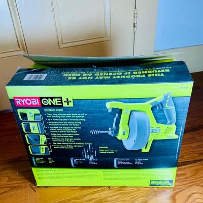 LOT524: Ryobi One Drain Auger
