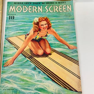 LOT526: Collection of Early 20th Century Magazines Including Cosmopolitan , Good House Keeping and Collection of Political Cartoons and More
