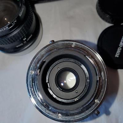 Lot of 4 Vintage 35 mm Camera Lenses