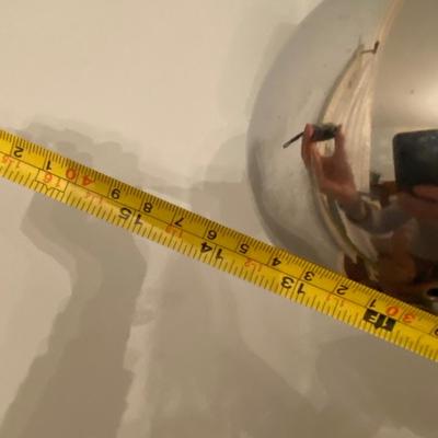 MCM 1970s 70s Robert Sonneman Space Age Orb Ball Chrome Molecule Lamp!