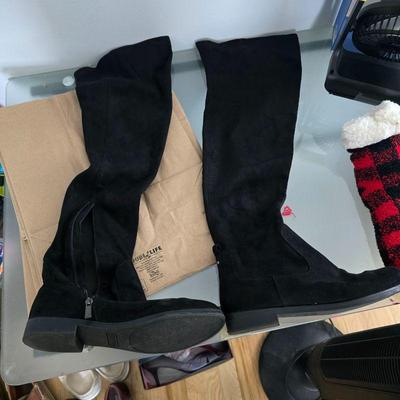 Thigh high boots