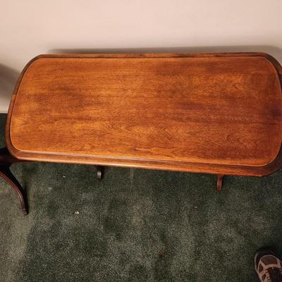 Solid Wood Side Table 32x14x26