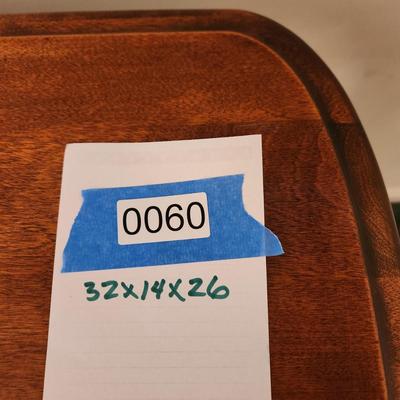 Solid Wood Side Table 32x14x26
