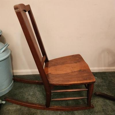 Solid Wood Rocking Chair Rocker