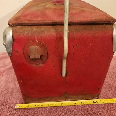Vintage Coca-Cola Cooler w Bottle Opener