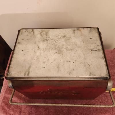 Vintage Coca-Cola Cooler w Bottle Opener