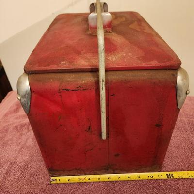 Vintage Coca-Cola Cooler w Bottle Opener