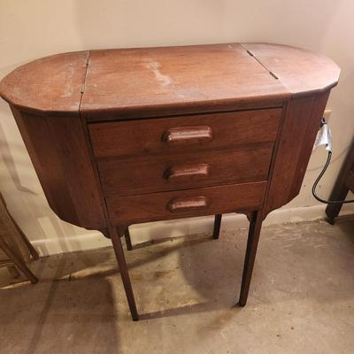 Vintage Sewing Crafter Cabinet