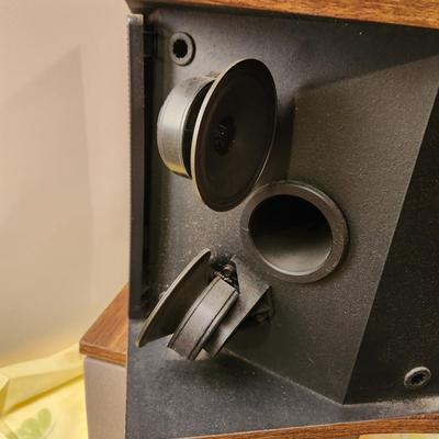 Pair Vintage Bose 301 Series II Speakers untested