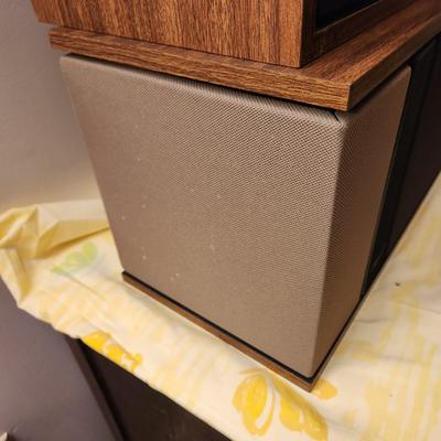 Pair Vintage Bose 301 Series II Speakers untested
