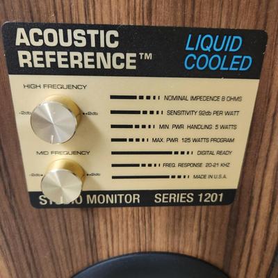 Pair Acoustic Reference Studio monitor Series 1201