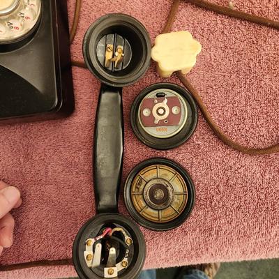 Vintage Bakelite Table Desk Telephone