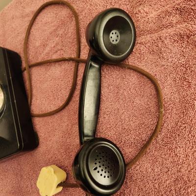 Vintage Bakelite Table Desk Telephone