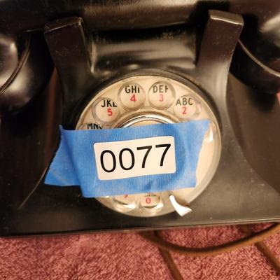 Vintage Bakelite Table Desk Telephone