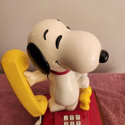 Peanuts Snoopy & Woodstock Western Electric Telephone