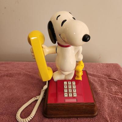 Peanuts Snoopy & Woodstock Western Electric Telephone