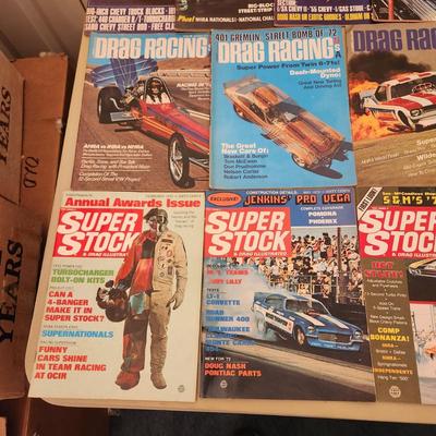 Lot of 1972 Car Magazines Super Stock Cars