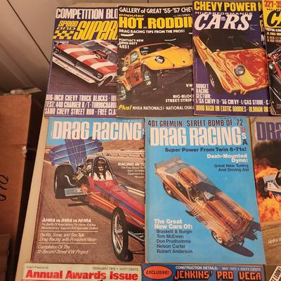 Lot of 1972 Car Magazines Super Stock Cars
