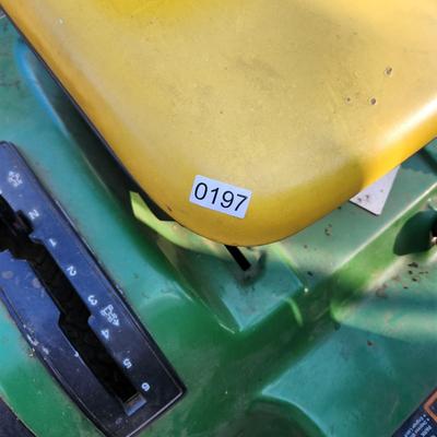 John Deere Gt 262 17 HP Riding Mower Running. Watch video