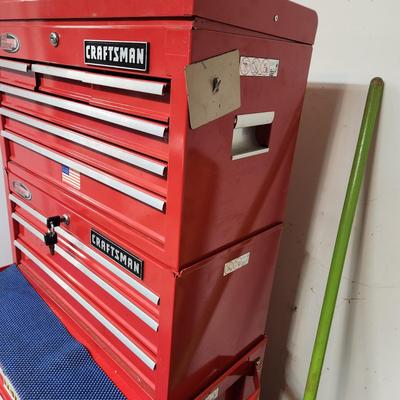 3 Craftsman Rolling Tool Chest Cabinets with keys