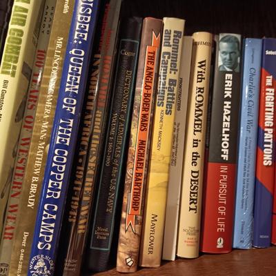 MILITARY AND WAR BOOKS
