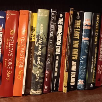 MILITARY AND WAR BOOKS