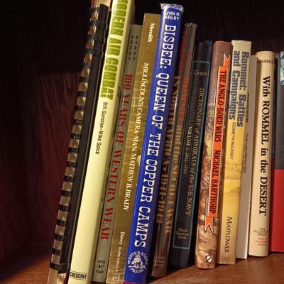 MILITARY AND WAR BOOKS