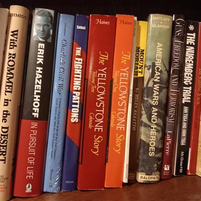 MILITARY AND WAR BOOKS