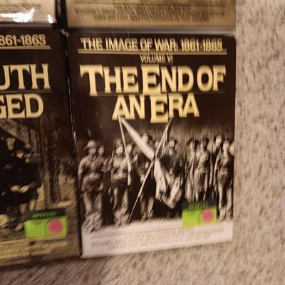THE NATIONAL HISTORICAL SOCIETY "THE IMAGE OF WAR" 6 VOLUMES