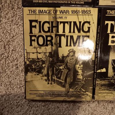 THE NATIONAL HISTORICAL SOCIETY "THE IMAGE OF WAR" 6 VOLUMES