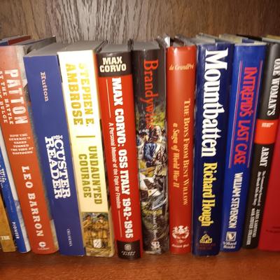 MILITARY AND WAR BOOKS