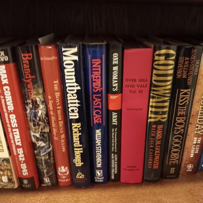 MILITARY AND WAR BOOKS