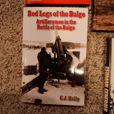 6 NON FICTION BOOKS ON MILITARY AND WAR