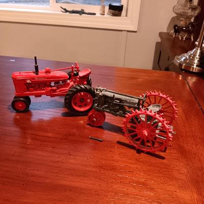 2 DIE-CAST FARMALL MODEL TRACTORS