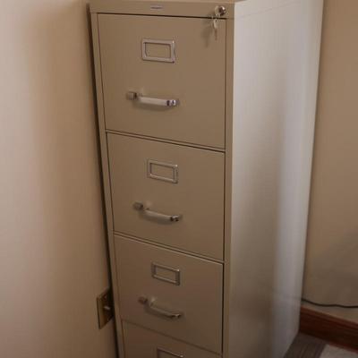 Realspace Four Drawer File Cabinet with Keys