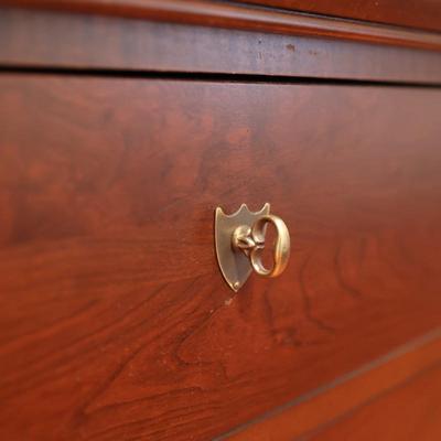 Six Drawer Dresser with Mirror