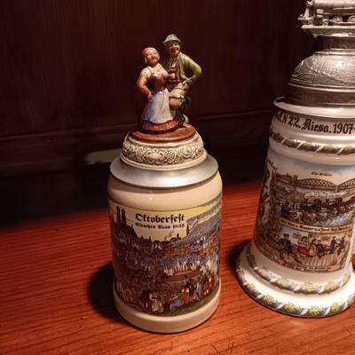 3 GERMAN STEINS
