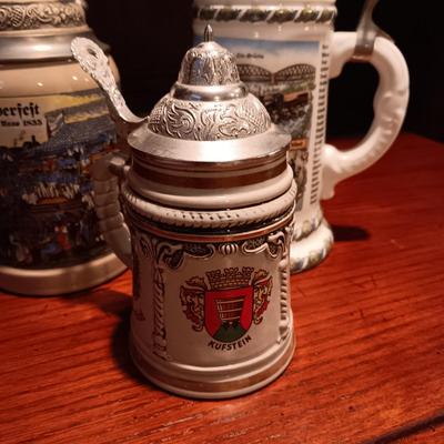 3 GERMAN STEINS